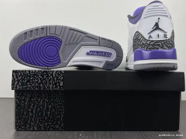 Cheap Jordan CT8532-105 3 Retro 'Dark Air Iris' 0503